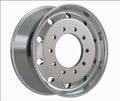 UpLead 22.5 x 9 Flat-Face Forged Aluminum Front Truck Wheels – Hub-Piloted