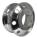 Truck Wheels 19.5" x 6.75" Forged Aluminum Rims Both-Side Mirror Polished