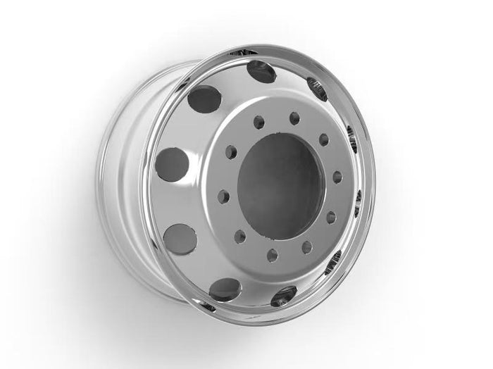 Uplead Truck Wheel 22.5x8.25   Forged Aluminum Rims Machined Polished Hub-Piloted