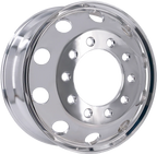 UpLead 24.5 x 8.25 Forged Aluminum Truck Wheels – Mirror Polished Both Sides
