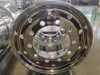 UpLead 22.5 x 9 Flat-Face Forged Aluminum Front Truck Wheels – Hub-Piloted