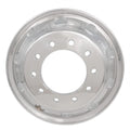 24.5x8.25 Truck Wheels Forged Aluminum Rims Machined Bright