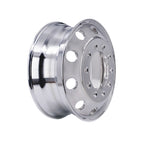 UpLead 24.5 x 8.25 Forged Aluminum Truck Wheels – Mirror Polished Both Sides