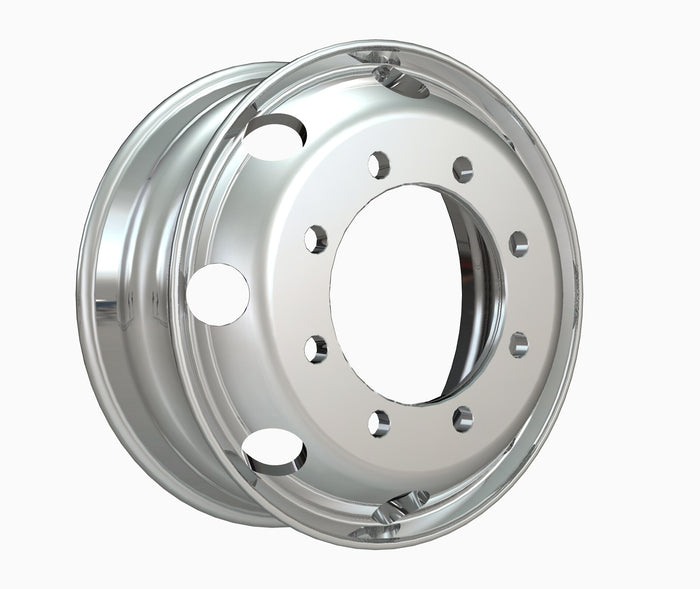 Uplead Truck Wheel 19.5 x 6.75 Forged Aluminum Truck wheels Rims Both-Side Mirror Polished