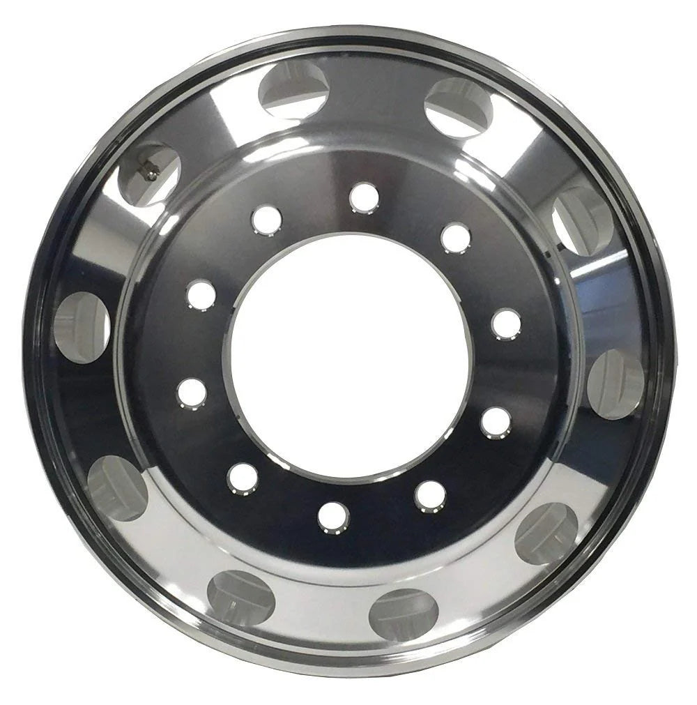 Uplead Truck Wheel 22.5x8.25   Forged Aluminum Rims Machined Polished Hub-Piloted