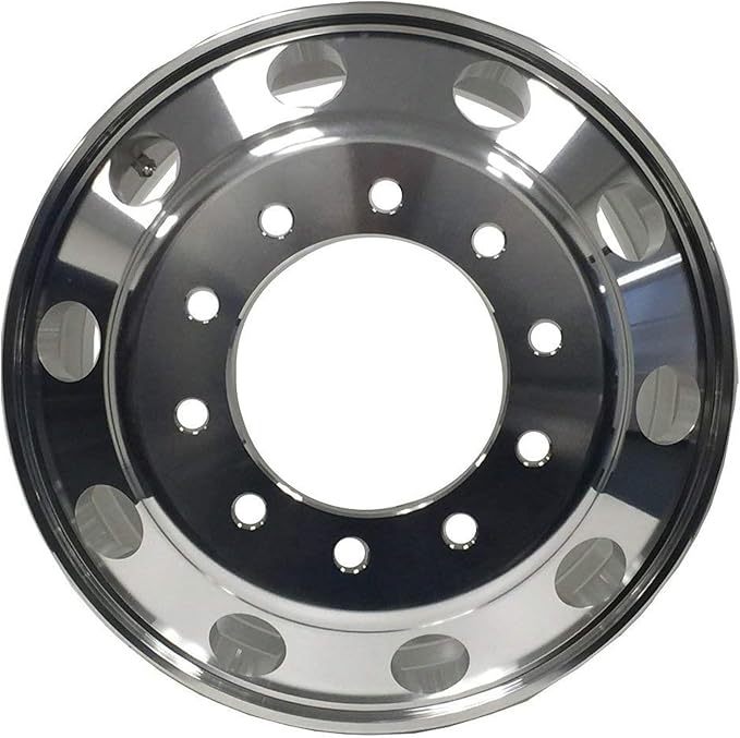 Uplead Truck Wheel 22.5x8.25 Heavy Duty Truck Wheels  Forged Aluminum Rims Both-Side Mirror Polished