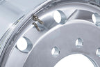 UpLead 22.5 x 9 Flat-Face Forged Aluminum Front Truck Wheels – Hub-Piloted